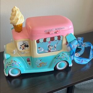 Disney Ice Cream Truck Toy - Pink, Blue, Yellow